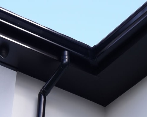 gutter seamless aluminum