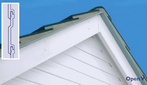 Open V PVC Cladding