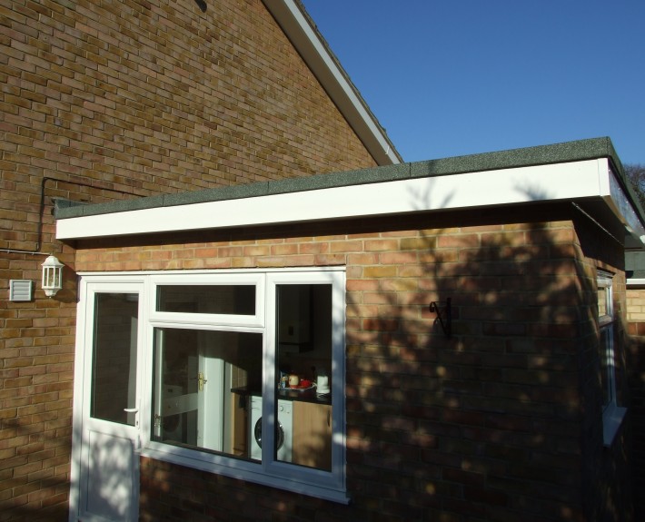 Fascia, Soffits and Flat-Roof over Extension