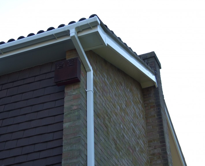 Square Poly Pipe Gutter