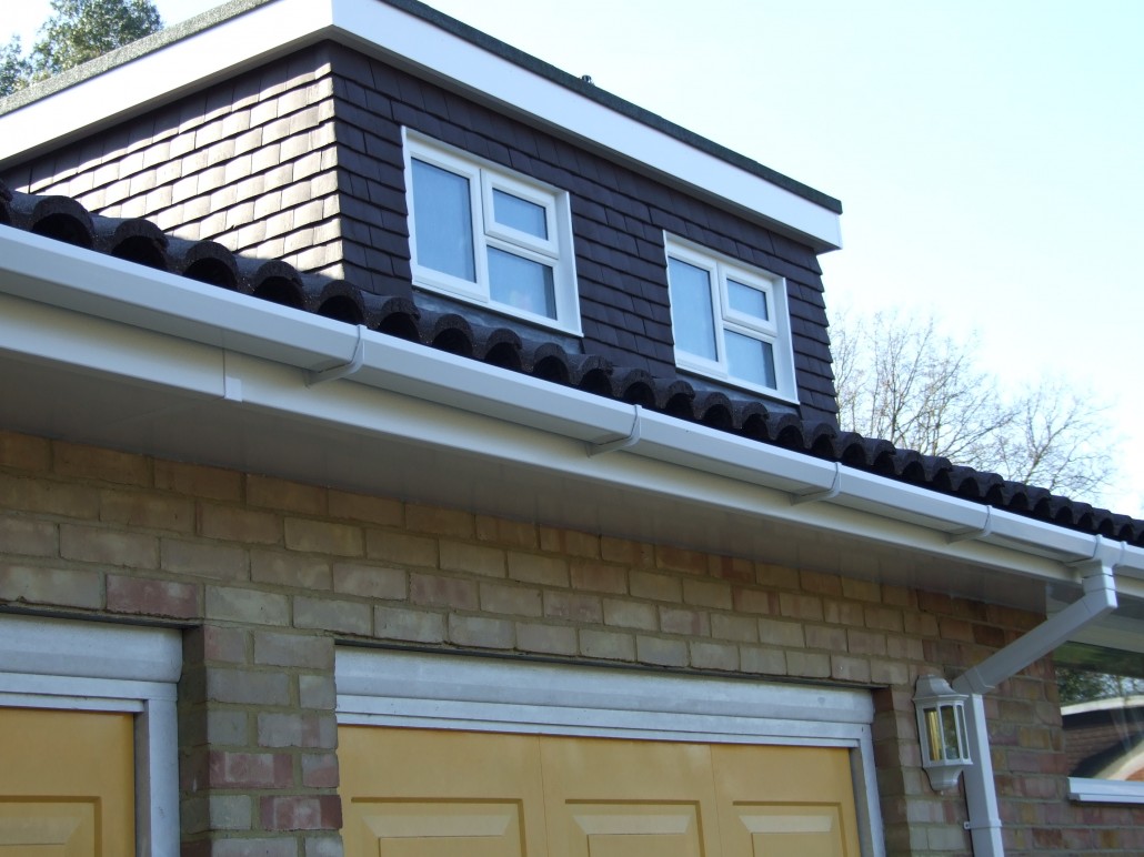 Installation of White UPVC Fascias, Soffits and Square PVC 