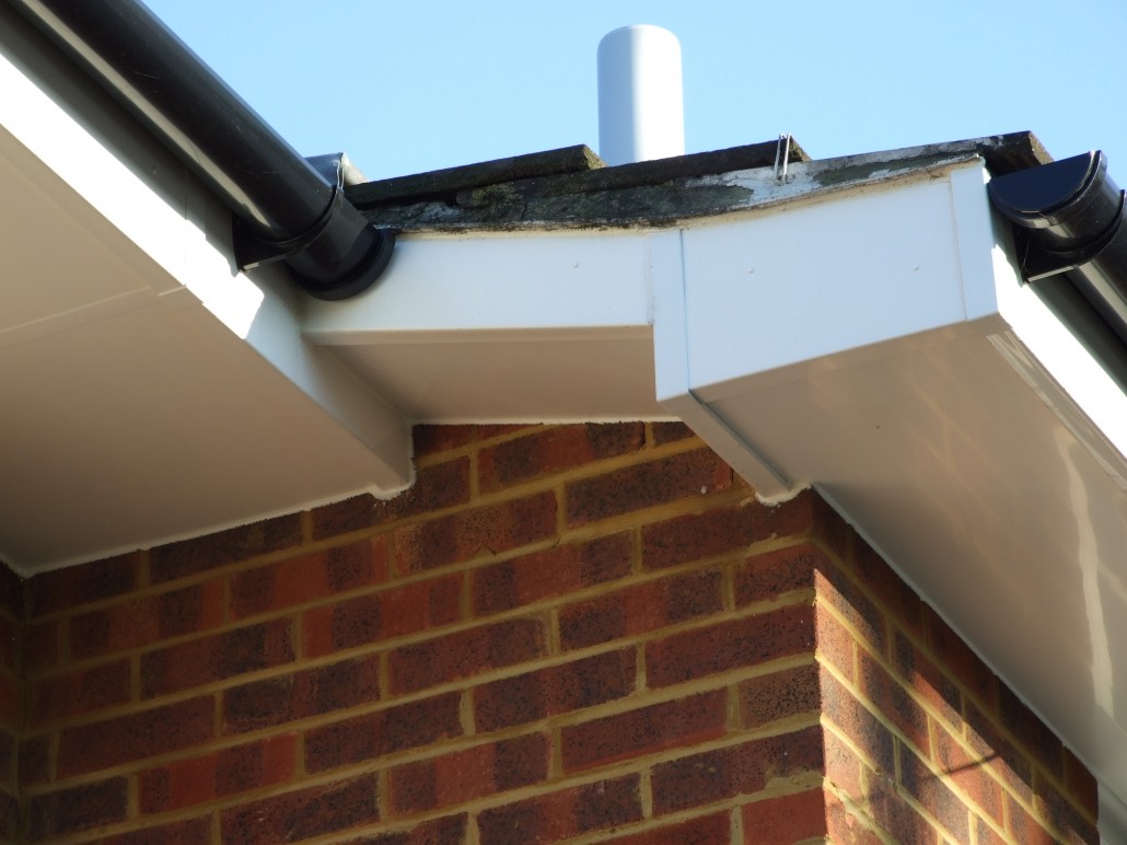 installation of fascias, soffits and guttering