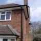 Roofline showing guttering, fascias and soffits