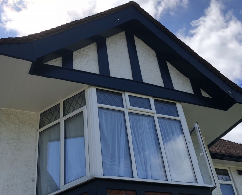 Mock Tudor Soffits Gutters Ewell Surrey 5