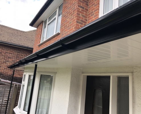Fascias, Soffits, Guttering and Flat Roof Installation in Cheam 2