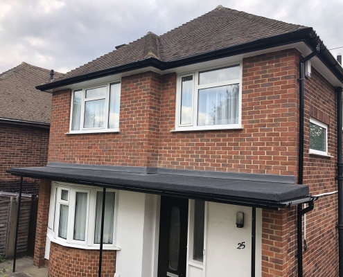 Fascias, Soffits, Guttering and Flat Roof Installation in Cheam 1