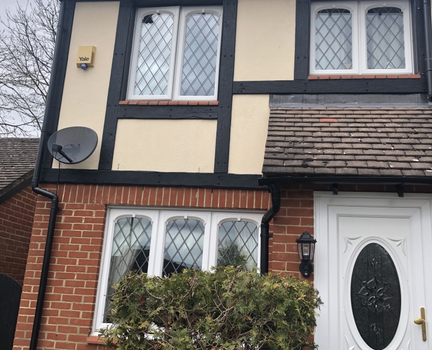 Mock Tudor Cladding Front of House