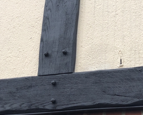 Mock Tudor Cladding Pegs and Detail