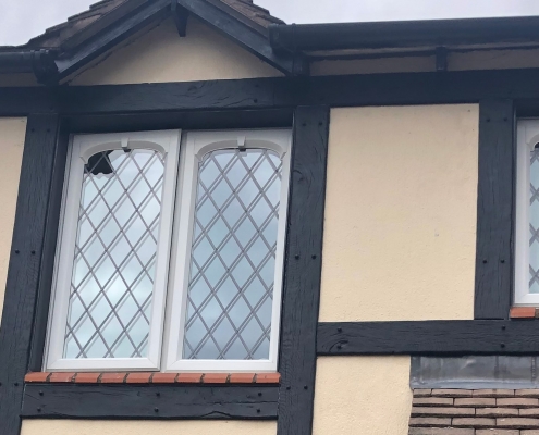 Mock Tudor Cladding Front Detail