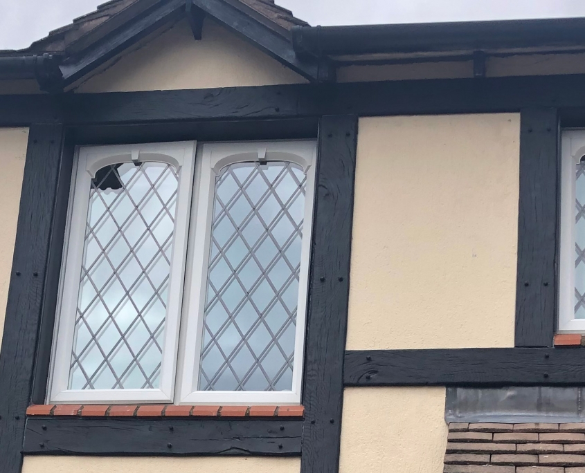 Mock Tudor Cladding Front Detail