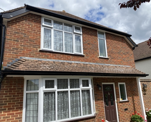 Black Fascias & White Soffits with Deep-Flow Guttering 1