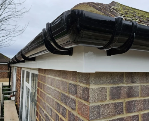 Finlock Concrete Guttering Replacement in Guildford 2