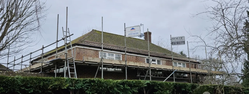 Finlock Concrete Guttering Replacement in Guildford