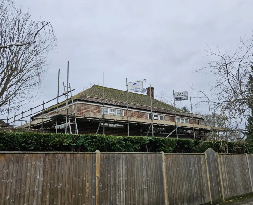 Finlock Concrete Guttering Replacement in Guildford